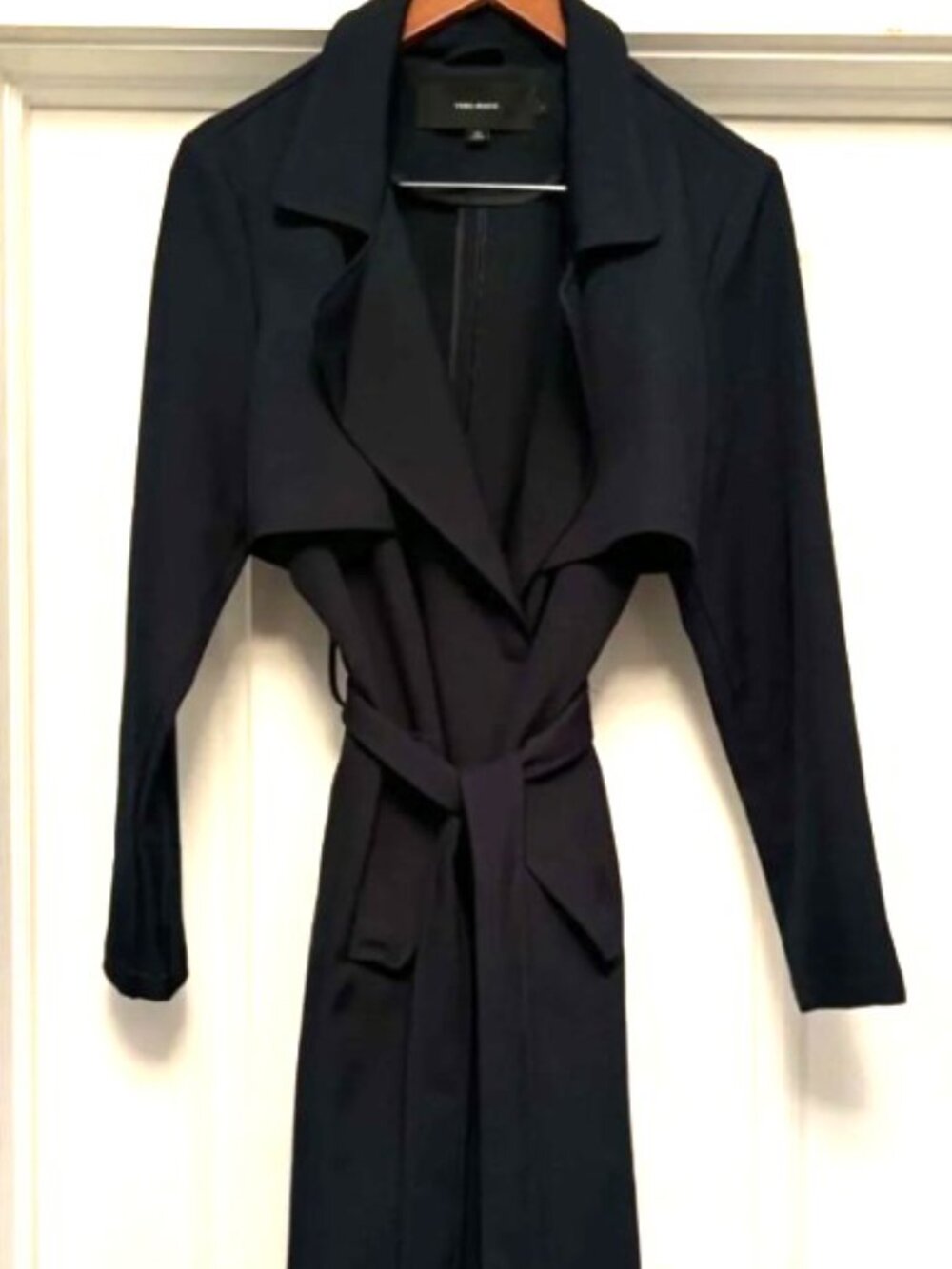Vero Moda Deep Navy Wrap Trenchcoat, Pristine Condition